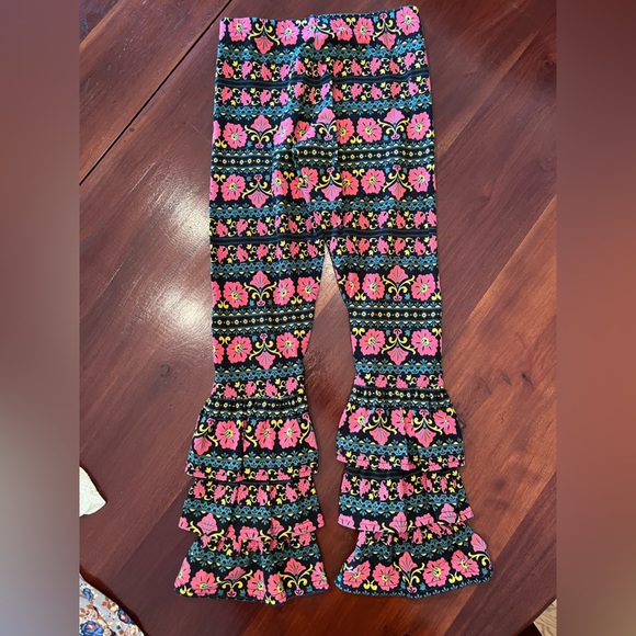 Matilda Jane Ruffle Leggings size 8 - Picture 2 of 3
